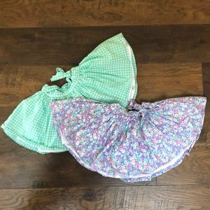 Spring color skirts (set of 2)